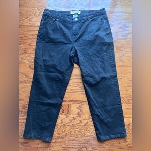 Classic Black Denim Jeans